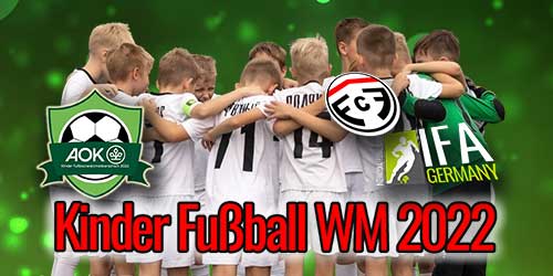 IFA AOK Kinder Fussball WM in Schweinfurt 